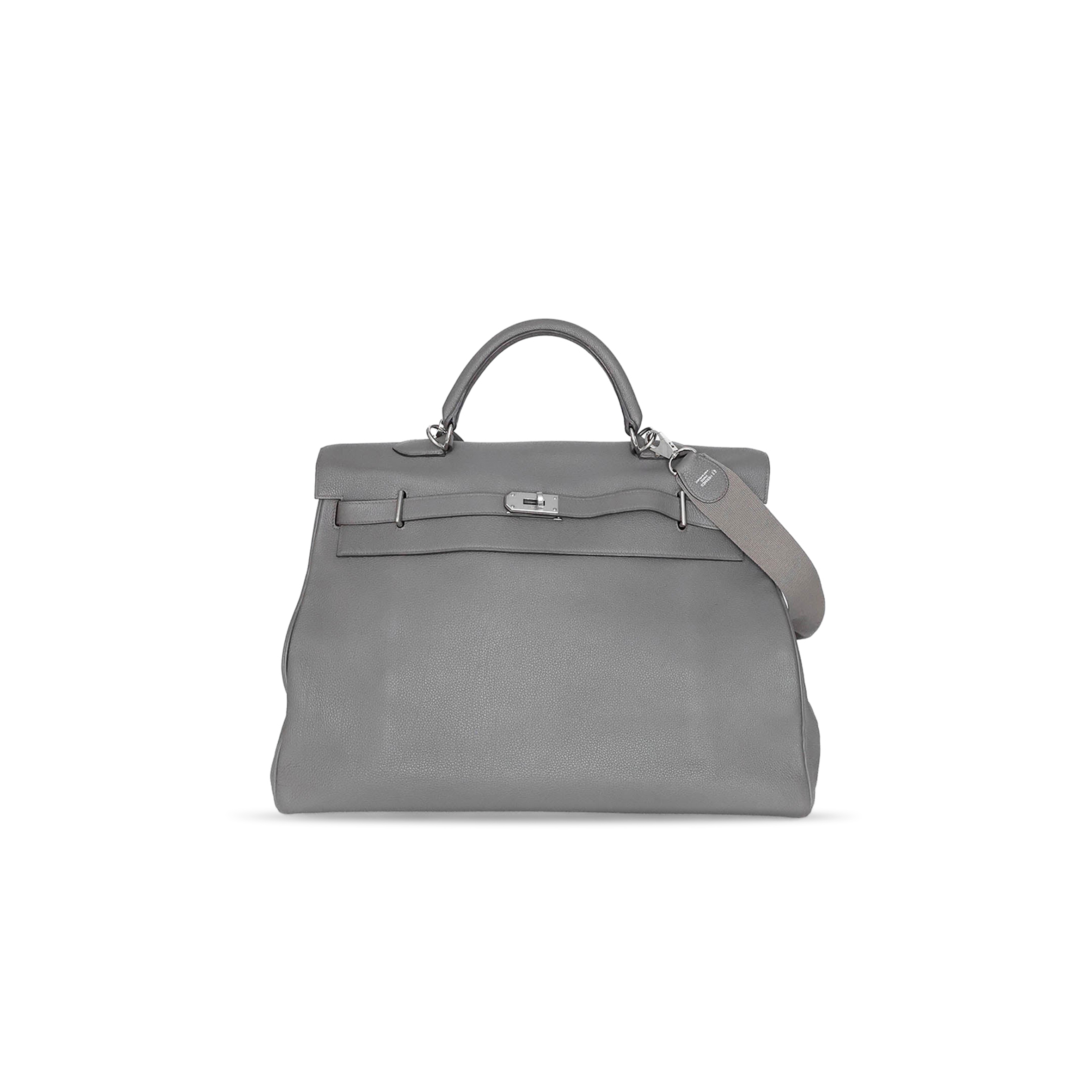 HERMES MASTER KELLY 50 VOYAGE ARDOISE CLéMENCE (50*35*25cm)